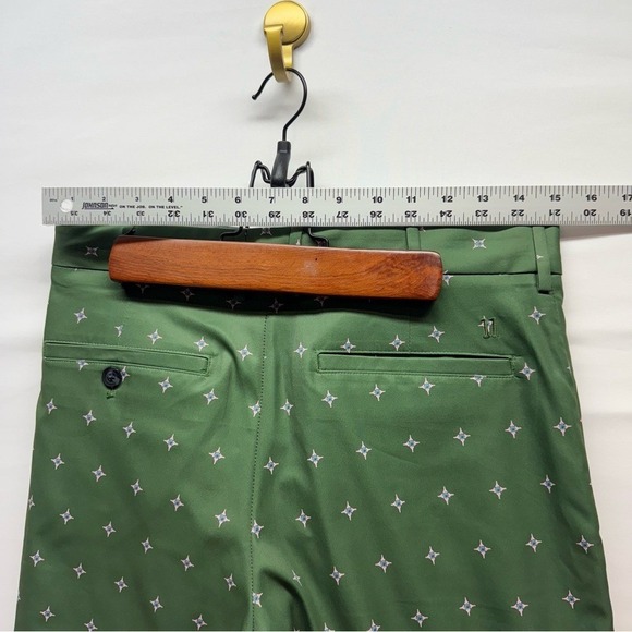 Walter Hagen Men's Perfect 11 Golf Shorts Tee Geo‎ Pattern, Forest Pine, Size 30 - Picture 7 of 10